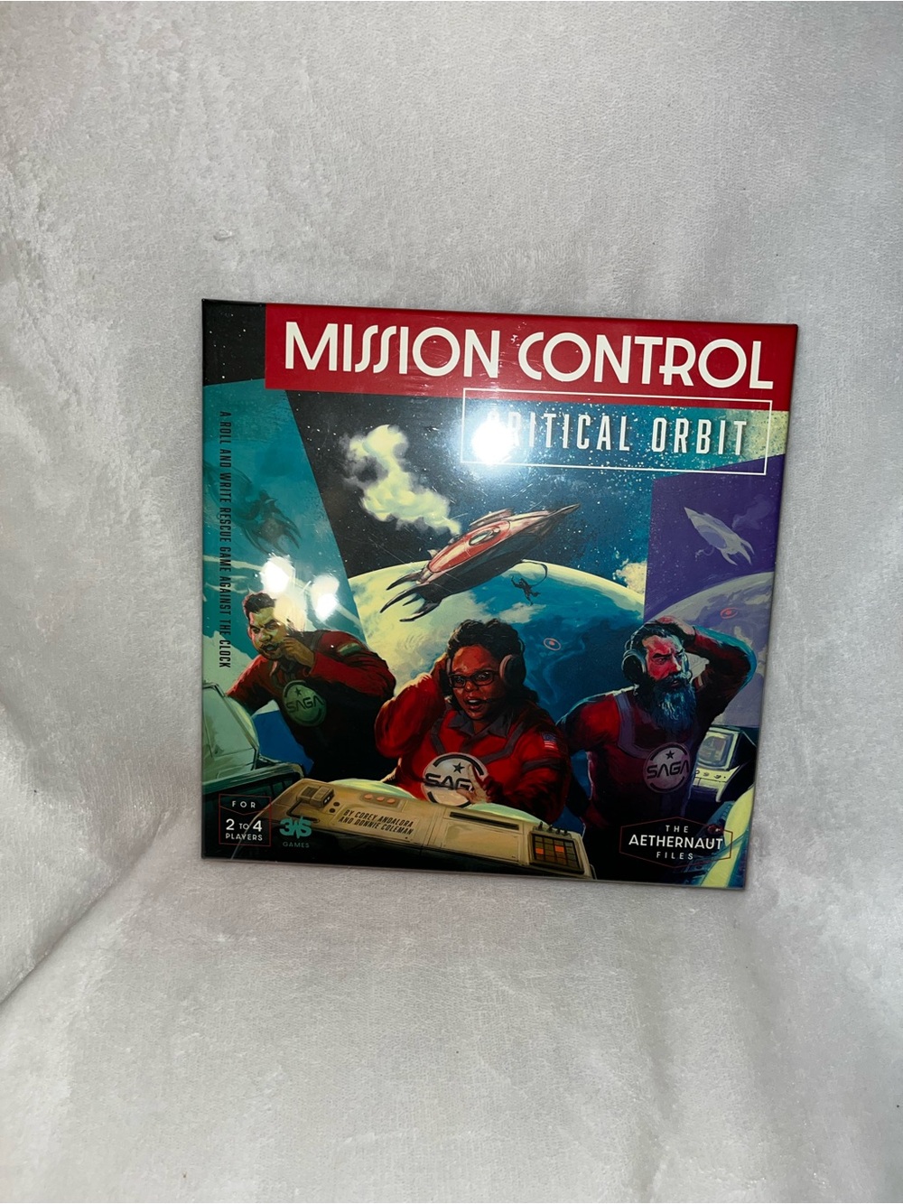 Mission Control: Critical Orbit Board Game - Red Edition by